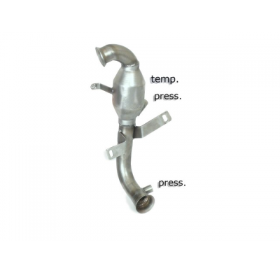 Catalizador Grupo N + Tramo Sustitución Filtro Antipartículas Acero Inox Grupo N   
 Es Necesario Reprogramar La Centralita
 Cit