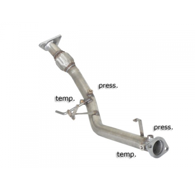 Tramo Supresor Filtro Antipartículas Gr. N Acero Inox
 Es Necesario Reprogramar La Centralita
 Renault Koleos 2007>>2015 2.0dci