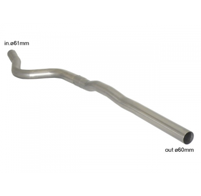 Tramo Intermedio Grupo N Acero Inox
  Bmw Serie1 E81-E82-E87-E88 E81(3porte-3doors) 123d (150kw) 2007>> Ragazzon