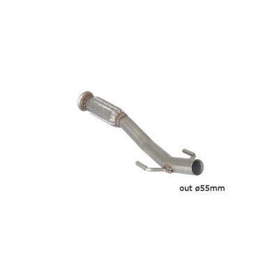 Tramo Delantero Con Flexible Acero Inox
  Peugeot 207 1.6 16v Thp Gti (128kw) 2007>> Ragazzon