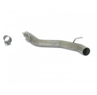 Tramo Intermedio Grupo N Acero Inox 
 Línea Con Diámetro Mejorado 76 Mm
 Volkswagen Golf Mk7 R 2.0tsi 4motion (221kw) 2013>>2017