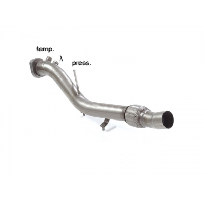 Tramo Sustitución Catalizador Grupo N Acero Inox   
 Es Necesario Reprogramar La Centralita 
 Bmw Serie5 E60-E61 E60(Berlina) 52