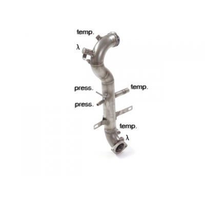 Tramo Sustitución Catalizador + Tramo Sustitución Filtro Antipartículas Acero Inox Grupo N   
 Es Necesario Reprogramar La Centr