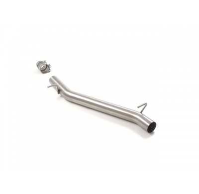 Tramo intermedio grupo N en acero inox  
 Línea con diámetro mejorado 76 mm
 
 Grupo N - SIN HOMOLOGACION Audi A3 (typ 8Y - GY)