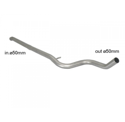 Tramo Intermedio Grupo N Acero Inox
  Peugeot 207 Cc 1.6 16v Thp (110kw) 03/2007>> Ragazzon