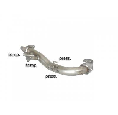 Tramo Supresor Catalizador + Tramo Supresor Filtro Antipartículas Acero Inox Grupo N
 Es Necesario Reprogramar La Centralita
 Su