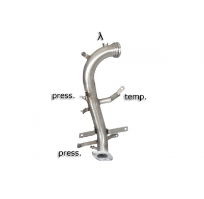 Tramo Supresor Catalizador + Tramo Supresor Filtro Antipartículas Acero Inox Grupo N
 Es Necesario Reprogramar La Centralita
 Al