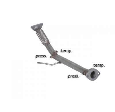 Tramo Sustitución Filtro Antipartículas Gr. N Acero Inox - Mot.M9r (1995cc)
 Es Necesario Reprogramar La Centralita
 Nissan X-Tr