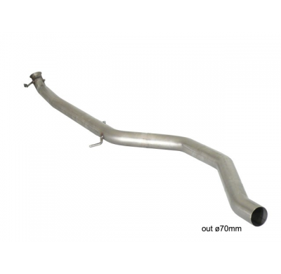 Tramo Intermedio Acero Inox - Línea Con Diámetro Mejorado 70 Mm
  Mercedes Clase a (W176) 2012>>2018 A250 Sport (160kw) 2015>>05