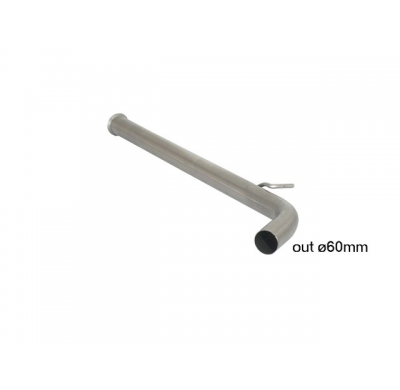 Tramo Intermedio Grupo N Acero Inox
  Renault Clio Mk4 2012>>2019 Rs 1.6 Turbo (147kw) 2013>> Ragazzon