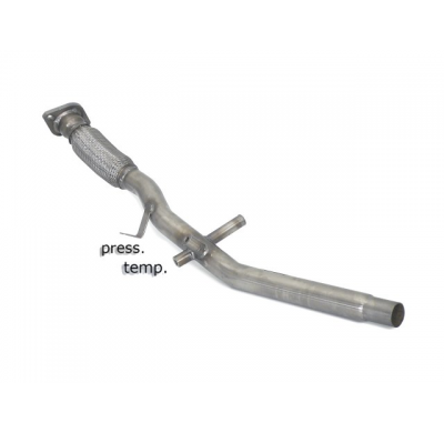 Tramo Sustitución Segundo Catalizador + Tramo Sustitución Filtro Antipartículas Acero Inox Grupo N    
 Es Necesario Reprogramar