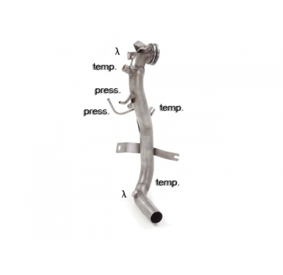 Tramo Sustitución Catalizador + Tramo Sustitución Filtro Antipartículas Acero Inox Grupo N   
 Es Necesario Reprogramar La Centr