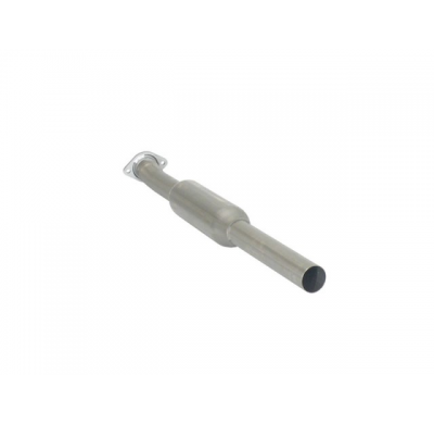 Tramo Intermedio Con Escape Acero Inox Para Instalar Con Escape Trasero Ragazzon - Línea Con Diámetro Mejorado 63,5 Mm