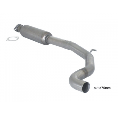 Tramo Intermedio Con Escape Acero Inox - Línea Con Diámetro Mejorado 70 Mm
  Abarth Grande Punto Evo Abarth 1.4 Turbo Multia