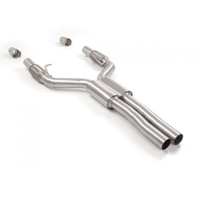 Tramo Intermedio Con Escape Acero Inox  
 Línea Con Diámetro Mejorado 76 Mm
 Alfa Romeo Giulia(952) 2.9 Bi-Turbo (375kw) Qua