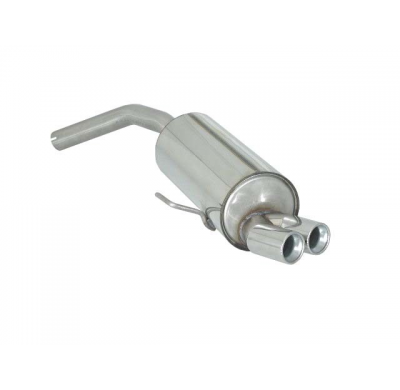 Escape Trasero Acero Inox Salidas Redondas 2x70 Mm
  Alfa Romeo 156 T.S. 1.6(88/90kw) - 1.8(103/106kw) - 2.0 16v (110/114kw)