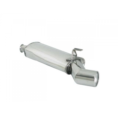 Escape Trasero Acero Inox Con Salida Redonda 102 Mm - Sale Por El Agujero Original
  Fiat Coupè (Typ175) 1994>>2001 2.0 16v