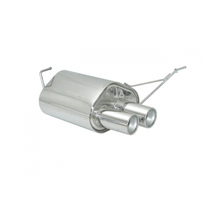 Escape Trasero Acero Inox Salidas Redondas 2x80 Mm Asimetricas
  Bmw Z4 (E85) 2.5 I (141kw) - 3.0 I (170kw) 2002>>2006 Ragaz