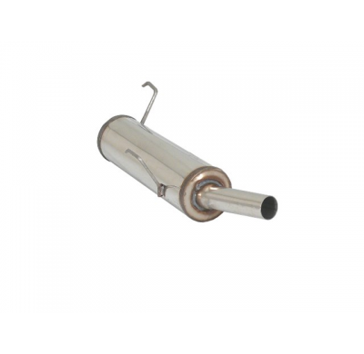 Escape Trasero Grupo N Acero Inox Con Salida Redonda 50 Mm
  Peugeot 206 1.1 (40/44kw) - 1.4 (55kw) 2000>> Ragazzon