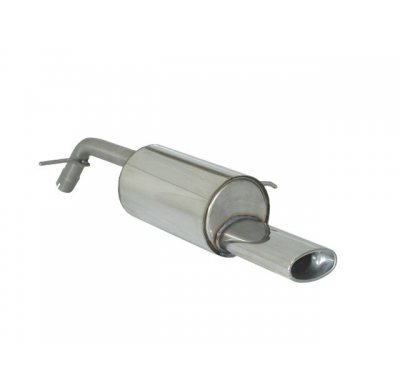 Silencioso Trasero Acero Inox Con Salida Ovalada 115x70 Mm
  Peugeot 207 1.6 16v Thp (110kw) 05/2006>> Ragazzon