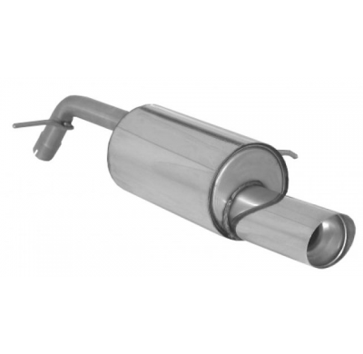 Escape Trasero Acero Inox Con Salida Redonda 102 Mm Sport Line
  Peugeot 207 1.6 16v Thp (110kw) 05/2006>> Ragazzon