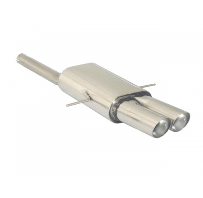 Escape Trasero Acero Inox Salidas Redondas Centrales 2x90 Mm Sport Line
  Mini R58 Coupè 2011>>2014 Jcw 1.6 (155kw) 2011>> R