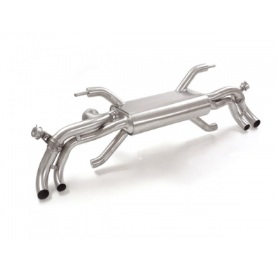 Escape Trasero Acero Inox Grupo N
 Con Valvulas De Depresión.
 Audi R8 (Typ 42) 2006>>2015 Coupè 4.2fsi V8 Quattro (316kw) 2