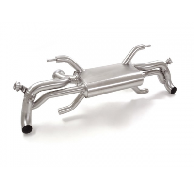 Escape Trasero Acero Inox Grupo N
 Con Valvulas De Depresión.
 Audi R8 (Typ 42) 2006>>2015 Coupè 4.2fsi V8 Quattro (316kw) 2