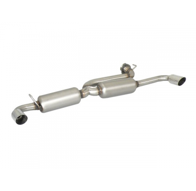 Escape Trasero Doble Acero Inox Salidas Redondas 70 Mm Sport Racing - Fabricado a Pedido
  Lancia Delta 2.0 Turbo Hf 4wd 8v