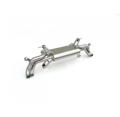 Escape Trasero Acero Inox Grupo N
 Con Valvulas De Depresión.
 Audi R8 (Typ 42) 2006>>2015 Roadster 5.2fsi V10 Quattro (386k