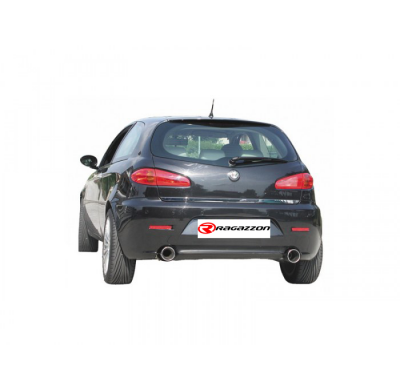 Escape Trasero Acero Inox Con Salida Redonda 102 Mm
  Alfa Romeo 147 Nuova 1.9jtd (85/103/110kw) - 1.9jtdm (88/110kw) Dal 11