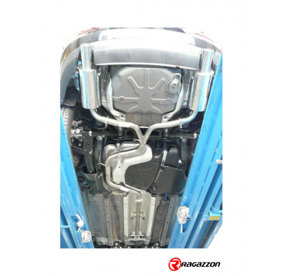 Escape Trasero Doble Acero Inox Salidas Redondas 90 Mm
  Alfa Romeo 159 2.2jts (136kw) +Sportwagon 10/2005>>2009 Ragazzon