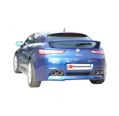 Escape Trasero Doble Acero Inox Salidas Redondas 2x76 Mm Asimetricas
  Alfa Romeo Brera(939) 2006>>2011 3.2jts V6 - 3.2jts V