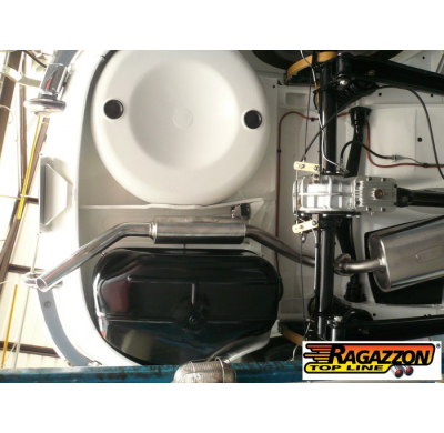 Tramo Intermedio Con Escape Acero Inox  
  Alfa Romeo Duetto / Spider 1° Serie - 1750 (114cv) 'Osso Di Seppia' 1967>>1969 Ra