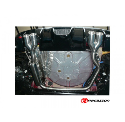 Escape Trasero Acero Inox Con Salida Ovalada 110x65 Mm Sport Line
  Alfa Romeo Mito(955) 2008>>2018 1.4 (58kw) 09/2008>>2013