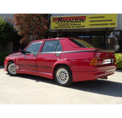 Tramo Intermedio Grupo N Acero Inox 
  Alfa Romeo 75 1.8 Turbo Evoluzione 1987>>1991 Ragazzon