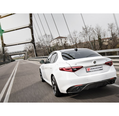 Escape Trasero Doble Acero Inox Salidas Redondas 90 Mm Sport Line
 Con Válvulas Eléctricas Integradas Y Mando Wifi. 
 Línea