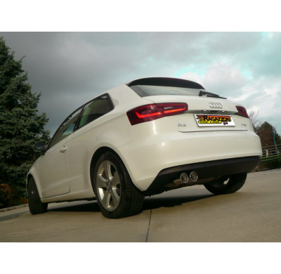 Escape Trasero Acero Inox Salidas Redondas 2x80 Mm Asimetricas
  Audi A3 (Typ 8v/8va) 2012>>2020 2.0tdi (135kw) 2013>>2018 R