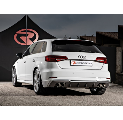 Escape Trasero Acero Inox Salidas Redondas 2x80 Mm Asimetricas
  Audi A3 (Typ 8v/8va) 2012>>2020 Sportback 35tfsi (110kw) 09