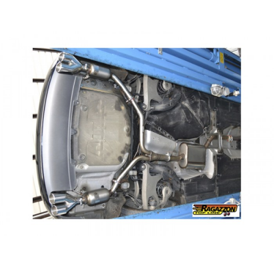 Escape Trasero Doble Acero Inox Salidas Redondas 2x80 Mm Sport Line Asimetricas - Modificación Del Parachoques Original
  Au