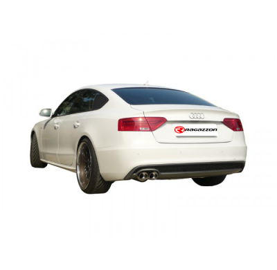 Escape Trasero Doble Acero Inox Salidas Redondas 2x80 Mm Sport Line Asimetricas - Modificación Del Parachoques Original
  Au