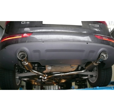 Escape Trasero Acero Inox Salidas Redondas 2x80 Mm Asimetricas
  Audi Q5 (Typ 8r) 2008>>2017 Quattro 2.0tdi (125kw) 2008>>20