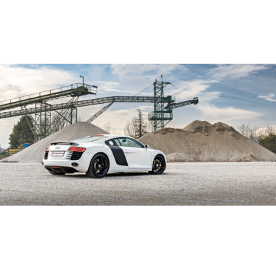 Escape Trasero Acero Inox Grupo N
 Con Valvulas De Depresión.
 Audi R8 (Typ 42) 2006>>2015 Coupè 4.2fsi V8 Quattro (316kw) 2