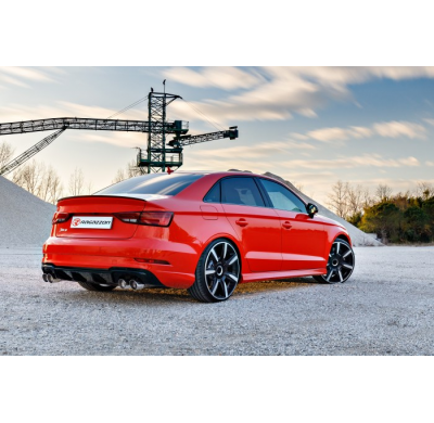 Tramo Intermedio Grupo N Acero Inox + Escape Trasero Doble Acero Inox Salidas Ovaladas 152x102 Mm Black 
 Con Valvulas Integ