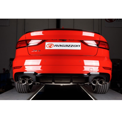 Tramo Intermedio Grupo N Acero Inox + Escape Trasero Doble Acero Inox Salidas Ovaladas 152x102 Mm Black 
 Con Valvulas Integ