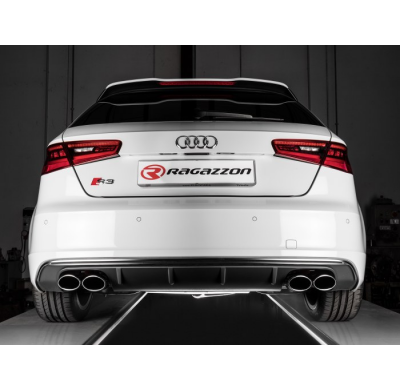 Tramo Intermedio Con Escape Acero Inox + Escape Trasero Doble Acero Inox Salidas Ovaladas 2 / 108x70 Mm 
 Supresión De L