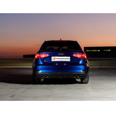 Tramo Intermedio Con Escape Acero Inox + Escape Trasero Doble Acero Inox Salidas Ovaladas 2 / 108x70 Mm 
 Supresión De L