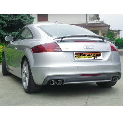 Escape Trasero Doble Acero Inox Salidas Redondas 2x80 Mm Sport Line Asimetricas - Modificación Del Parachoques Original
  Au