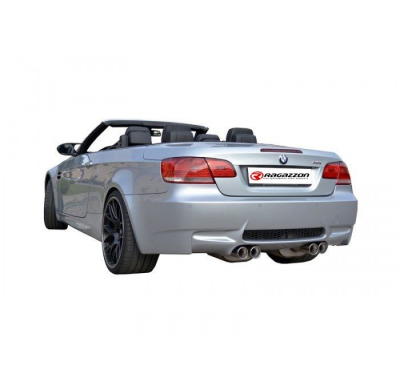 Escape Trasero Doble Acero Inox Salidas Redondas 2x80 Mm Race Line Asimetricas
  Bmw M3 E93(Cabrio) 4.0 V8 (309kw) 09/2007>>