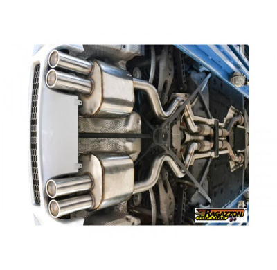 Escape Trasero Doble Acero Inox Salidas Redondas 2x80 Mm Race Line Asimetricas
  Bmw M3 E93(Cabrio) 4.0 V8 (309kw) 09/2007>>